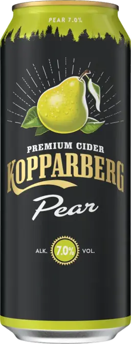 Kopparberg Pear cider, 7 % vol.